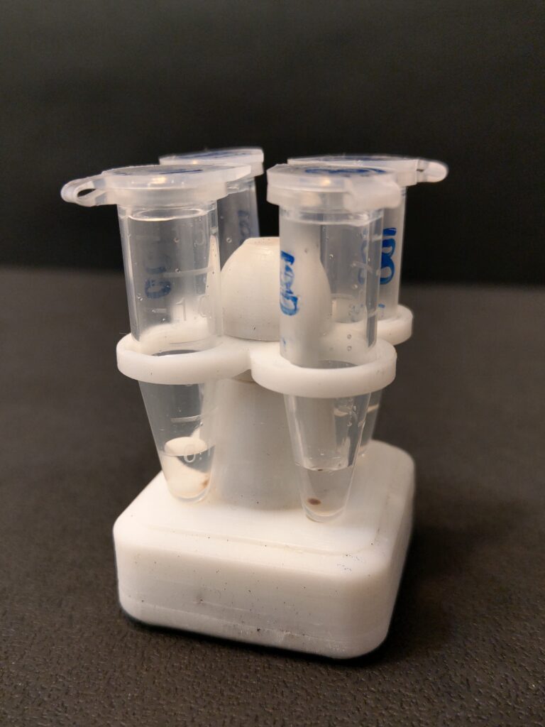 AccuMag 4 magnetic rack for magnetic beads isolation