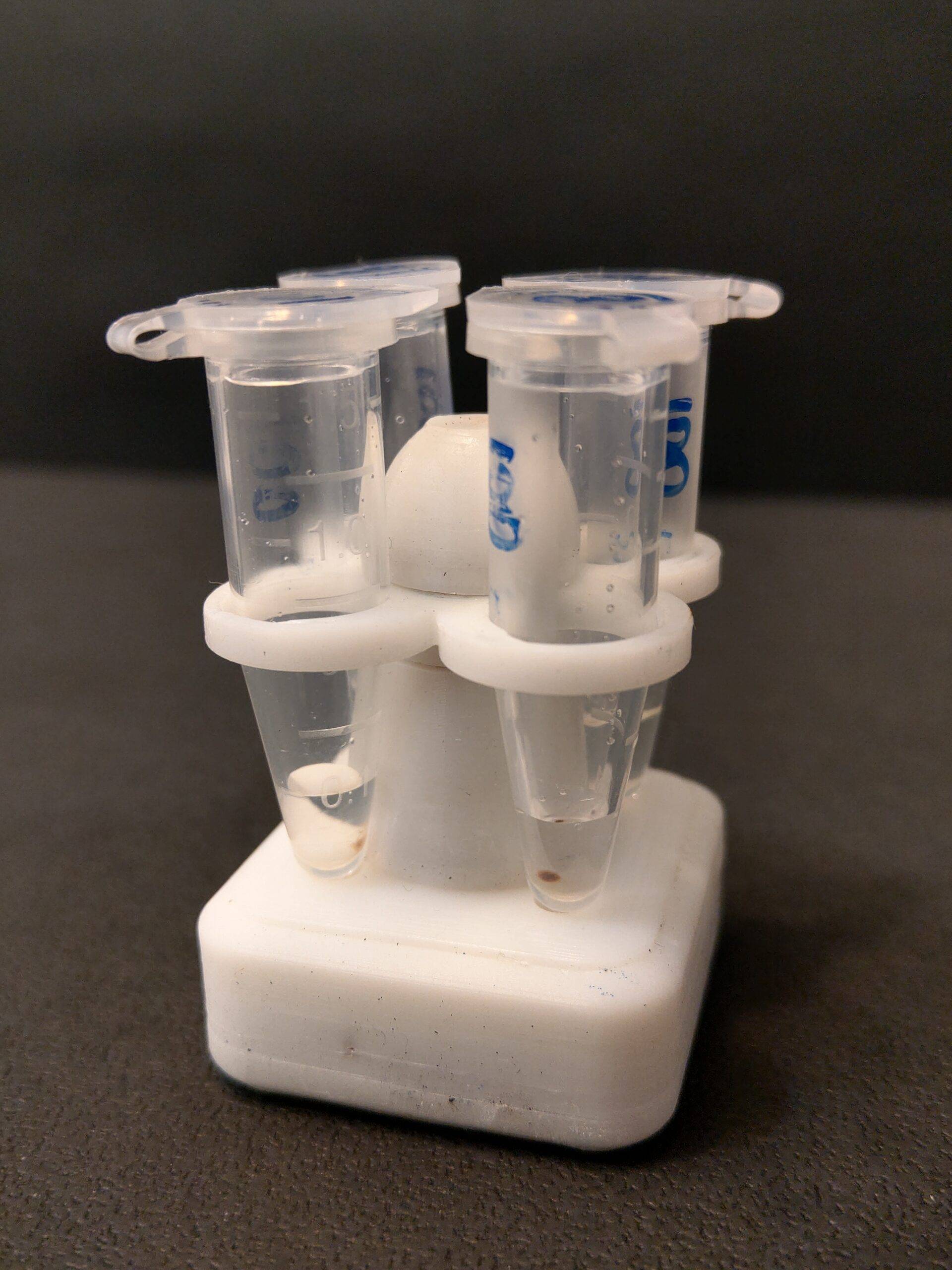 AccuMag 4 magnetic rack for magnetic beads isolation